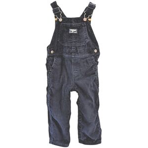 OshKosh Blue Corduroy Overalls - 24M